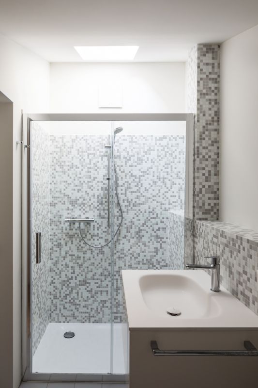 Contemporary Tile Shower